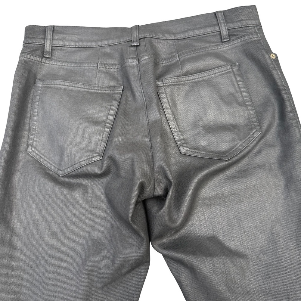 Saint Laurent D02 Waxed Oiled Slim Fit Jeans - Picture 5 of 10